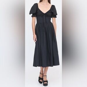 Hill House Ophelia Nap Dress in Black. US Size L